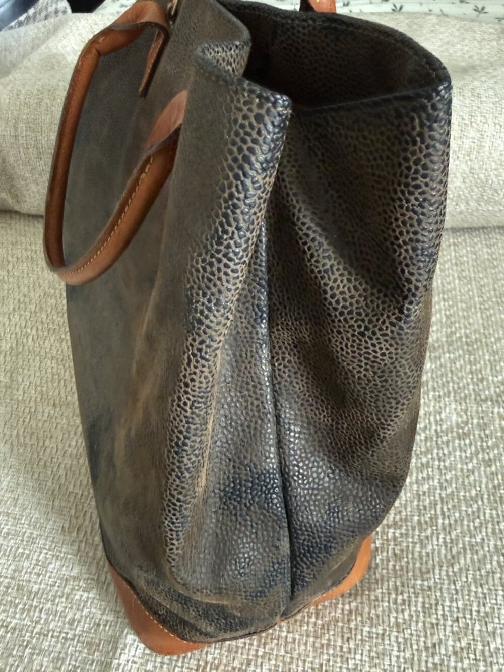 Bric's Tote Bag Brown leather shoulder bag - Picture 5 of 13